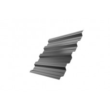 Профнастил HC44R 0,5 Satin RAL 9006 бело-алюминиевый