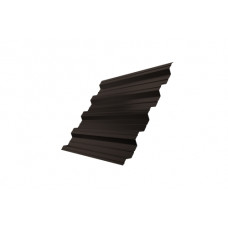 Профнастил HC44R 0,5 Satin RR 32 темно-коричневый