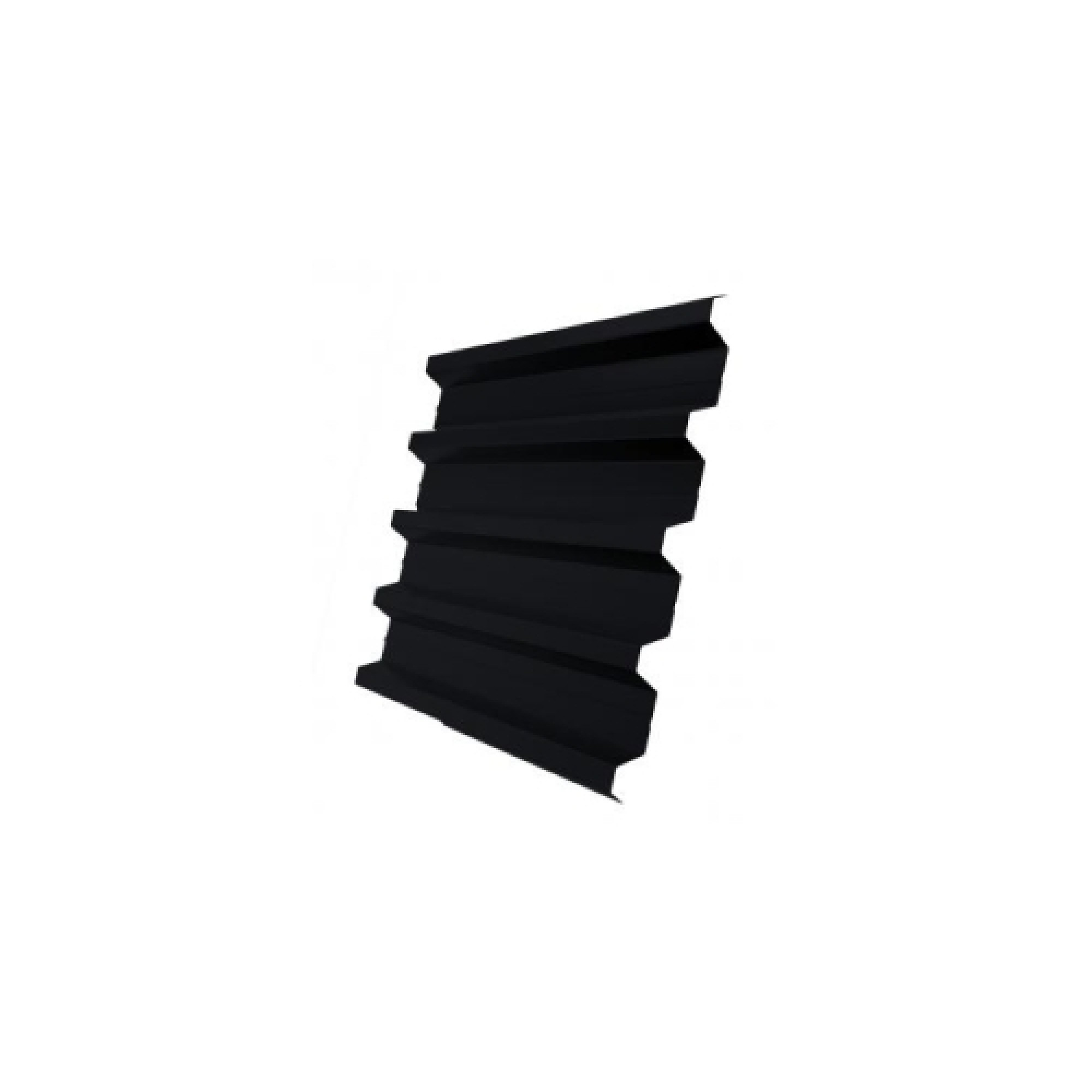 Профнастил H60R 0,5 Satin RAL 9005 черный