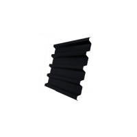Профнастил H60R 0,5 Satin RAL 9005 черный