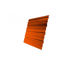 Профнастил С10R 0,45 PE RAL 2004 оранжевый