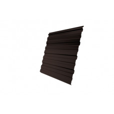 Профнастил С10R 0,5 Satin RR 32 темно-коричневый