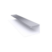 Планка П-образная БХ new 0,5 Satin с пленкой RAL 7004 сигнальный серый