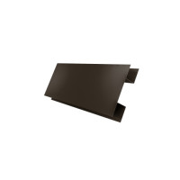 Планка H-образная БХ new 0,5 Satin с пленкой RR 32 темно-коричневый