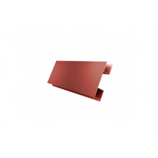 Планка H-образная 0,45 Drap RAL 8004 терракота