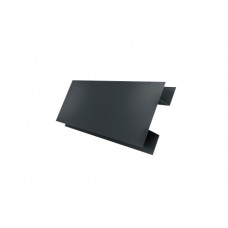 Планка H-образная БХ new 0,5 Rooftop Matte RAL 7016 антрацитово-серый