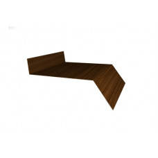 Отлив простой 100 0,45 Print Elite Choco Wood