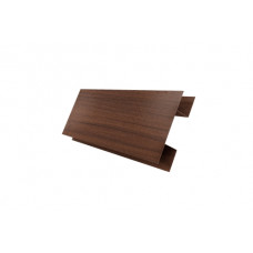 Планка H-образная БХ new 0,45 Print Elite Choco Wood