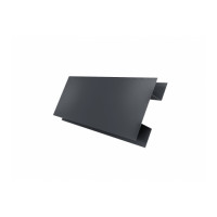 Планка H-образная Экобрус 0,5 Satin Matt RAL 7024 мокрый асфальт
