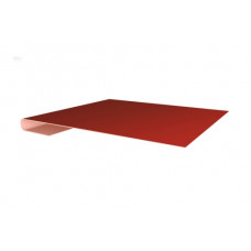 Планка завершающая 0,5 Satin Matt RAL 8004 терракота