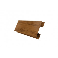 Планка угла внешнего сложного Экобрус Grand Line 0,45 Print Premium Golden Wood