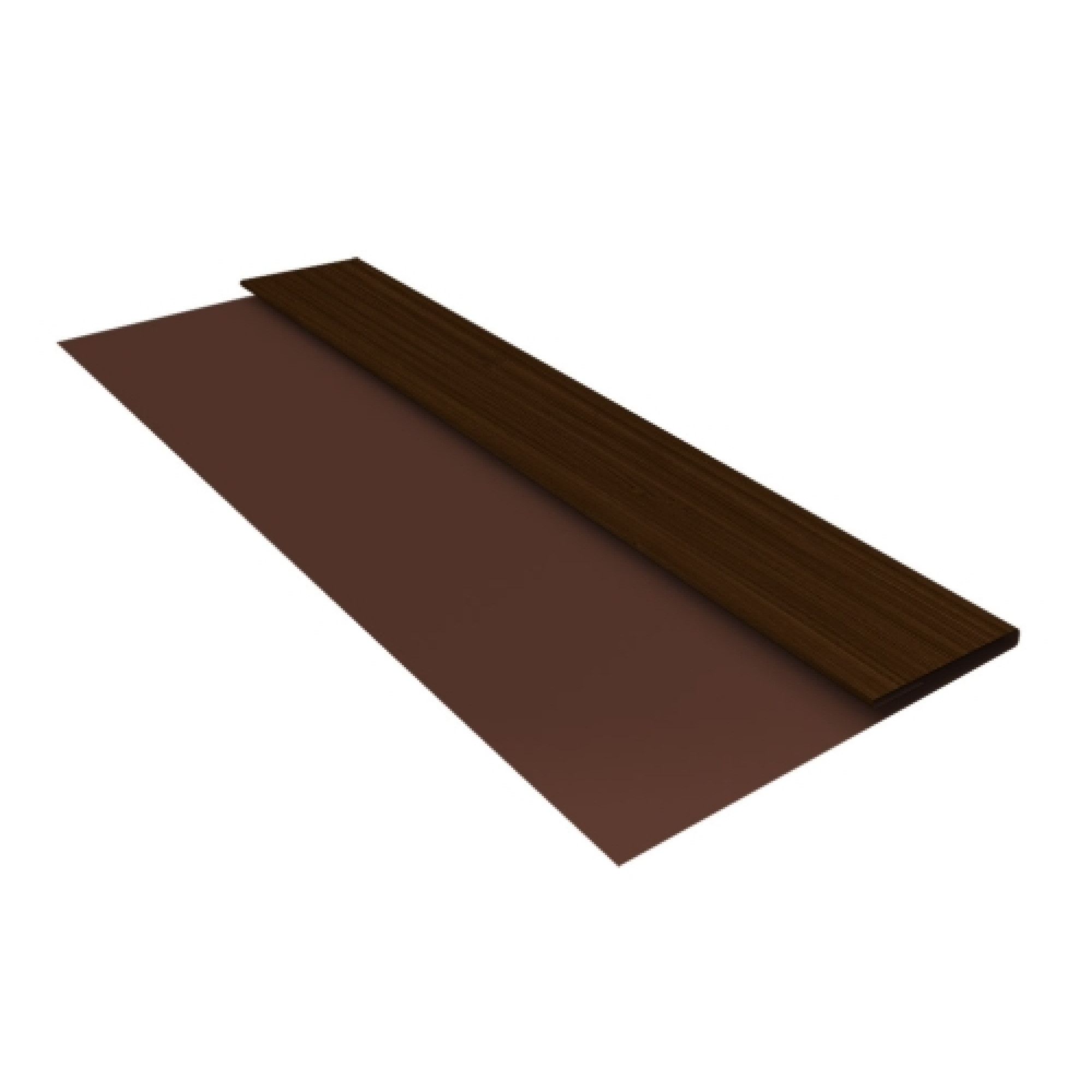 Планка стартовая БХ new 0,45 Print Elite Choco Wood