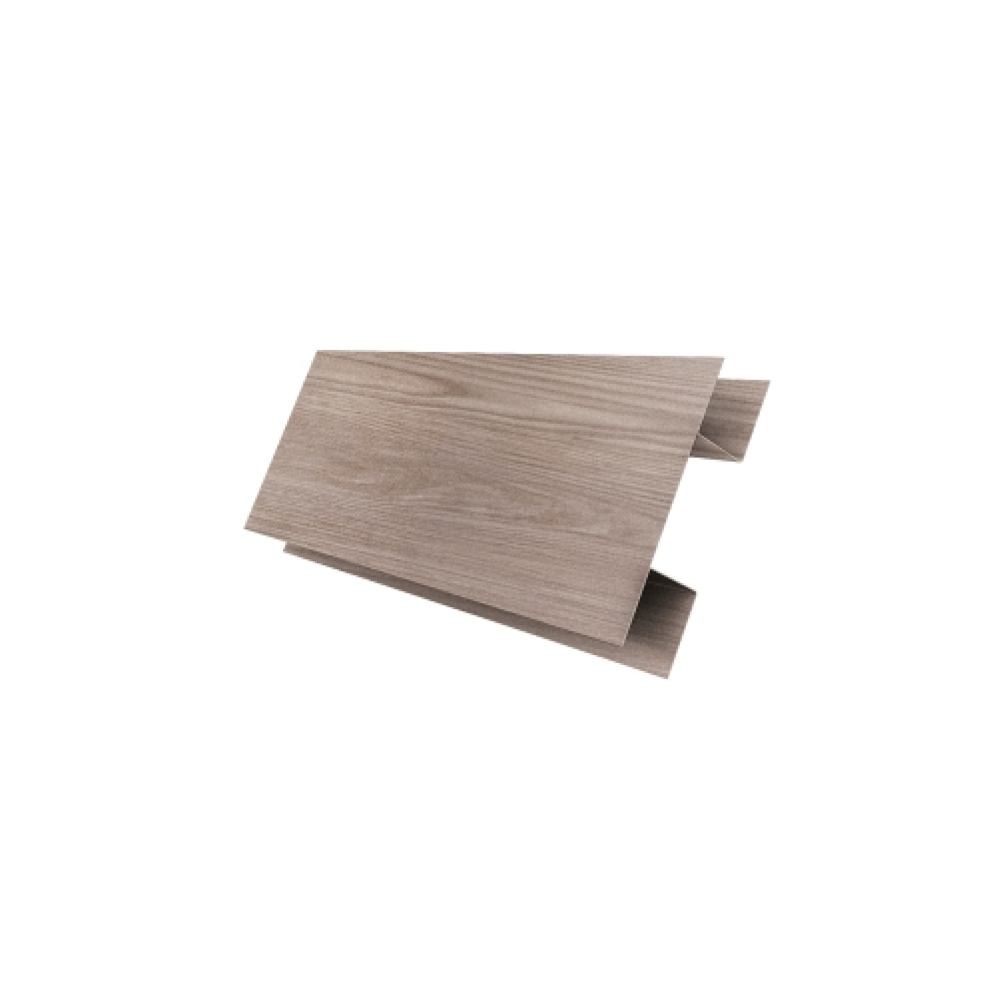 Планка H-образная БХ new 0,45 Print Elite White Wood
