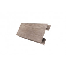 Планка H-образная БХ new 0,45 Print Elite White Wood