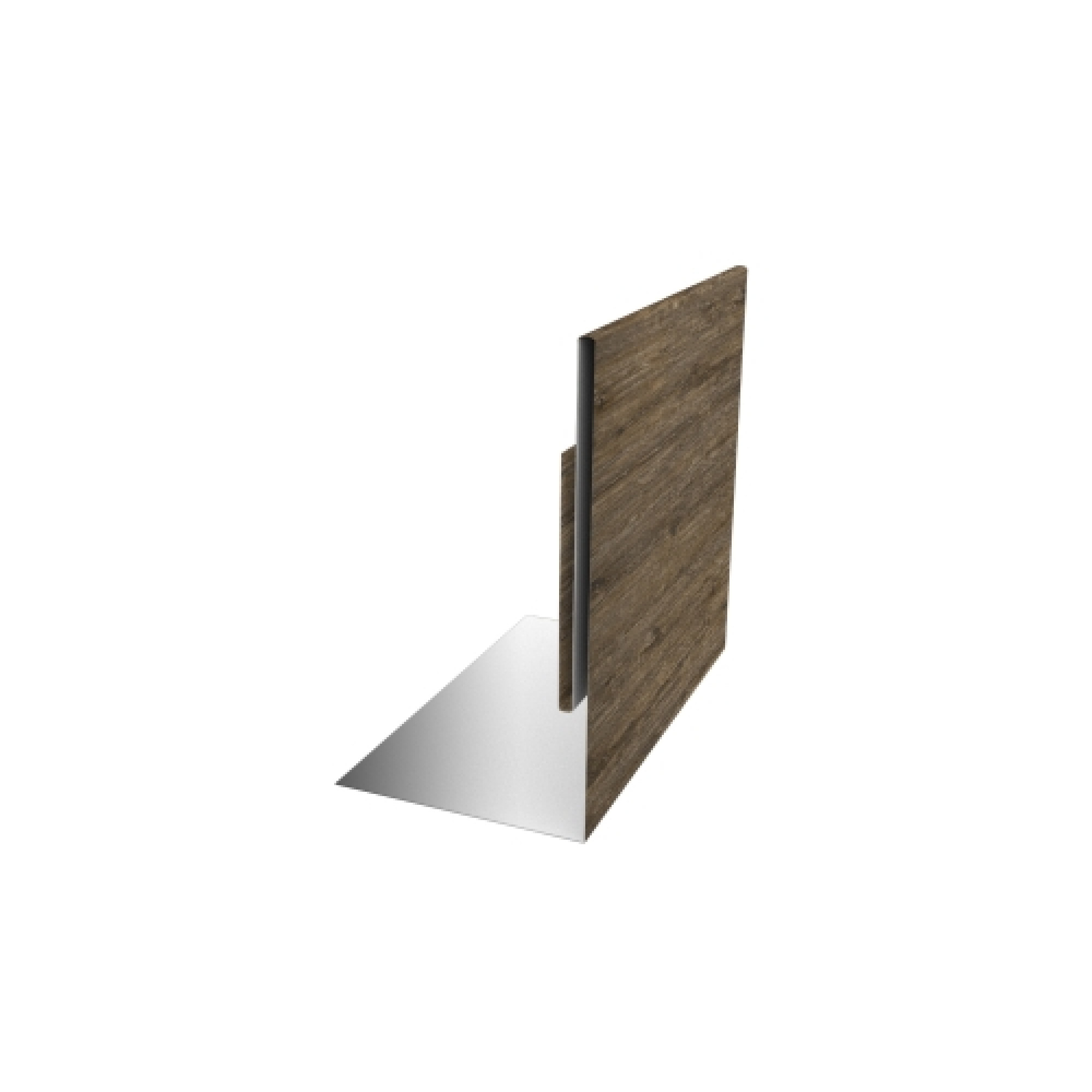 Планка приемная оконная 0,45 Print Elite Nordic Wood
