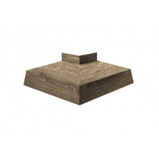 Угол отлива внешний 100 0,45 Print Elite с пленкой Nordic Wood