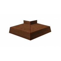 Угол отлива внешний 100 0,45 Print Elite с пленкой Rowan