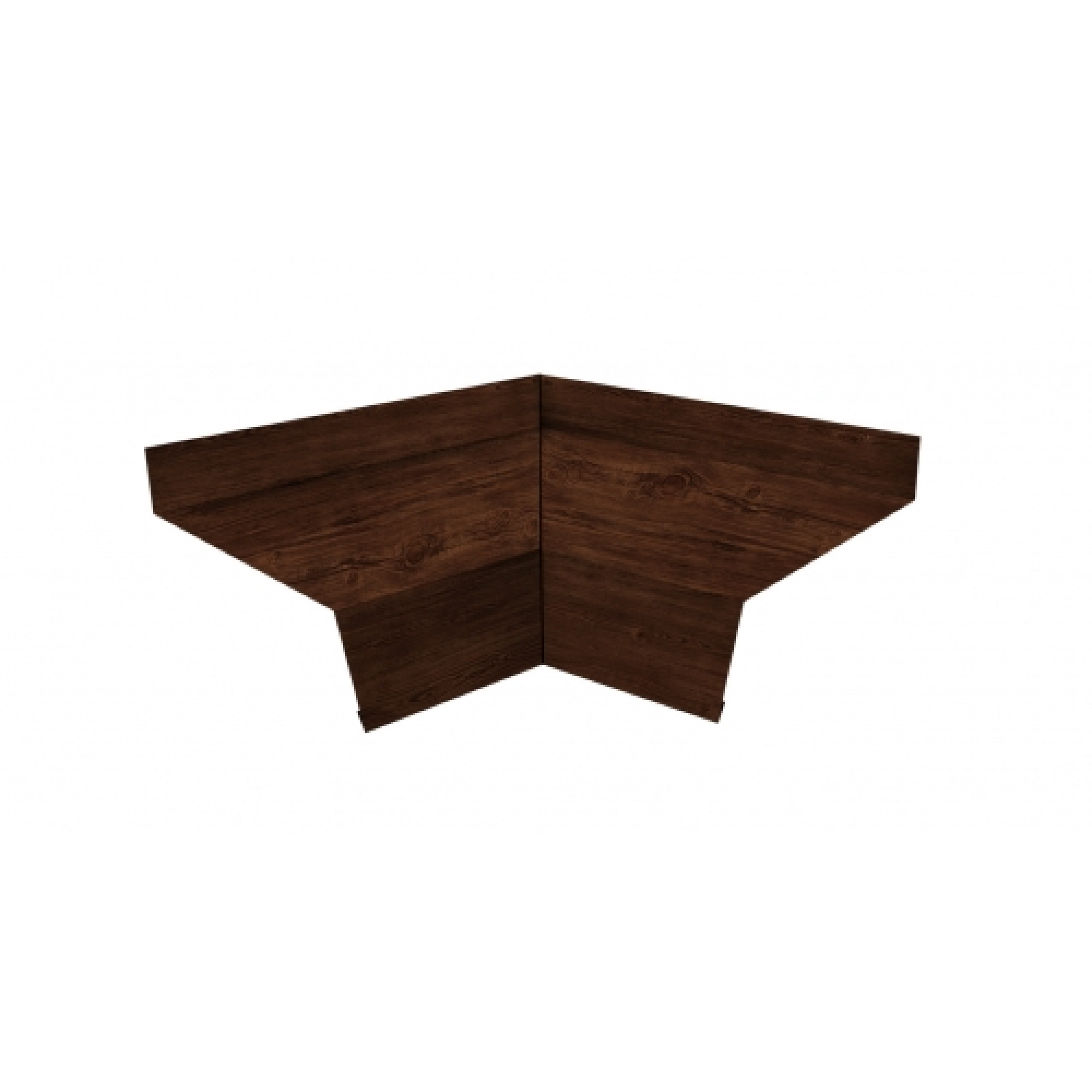 Угол отлива внутренний 250 0,45 Print Elite с пленкой Cherry Wood