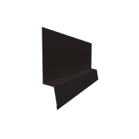 Планка начальная фальц 0,45 Drap ST RAL 9005 черный