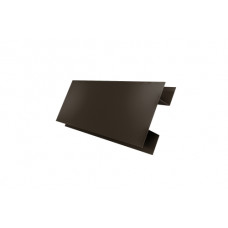 Планка H-образная Экобрус Grand Line 0,45 Drap ST RR 32 темно-коричневый