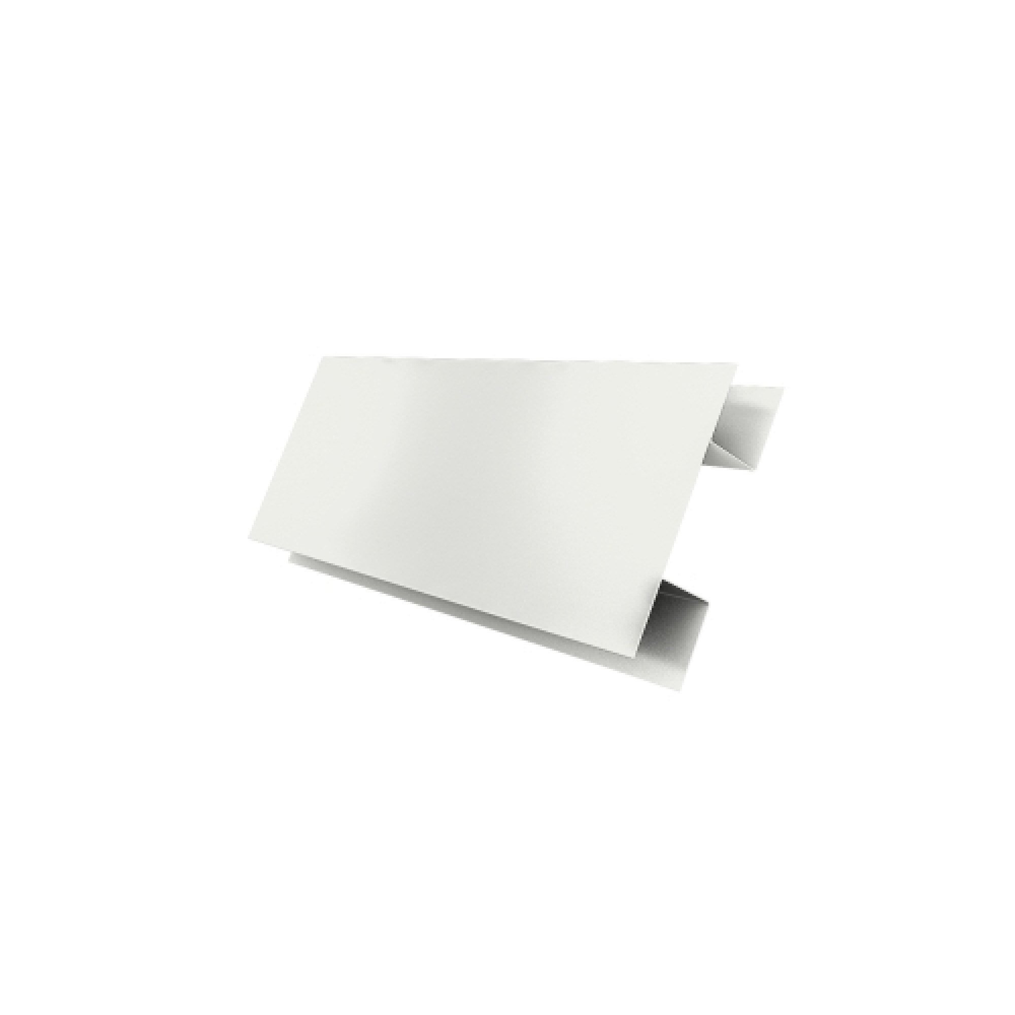 Планка H-образная БХ new 0,45 Drap с пленкой RAL 9003 сигнальный белый