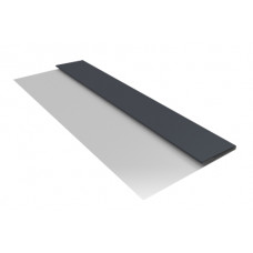 Планка стартовая БХ new 0,5 Satin с пленкой RAL 7024 мокрый асфальт