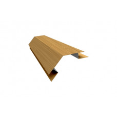 Планка угла внешнего сложного 135гр Экобрус Grand Line 0,45 Print Elite Honey Wood