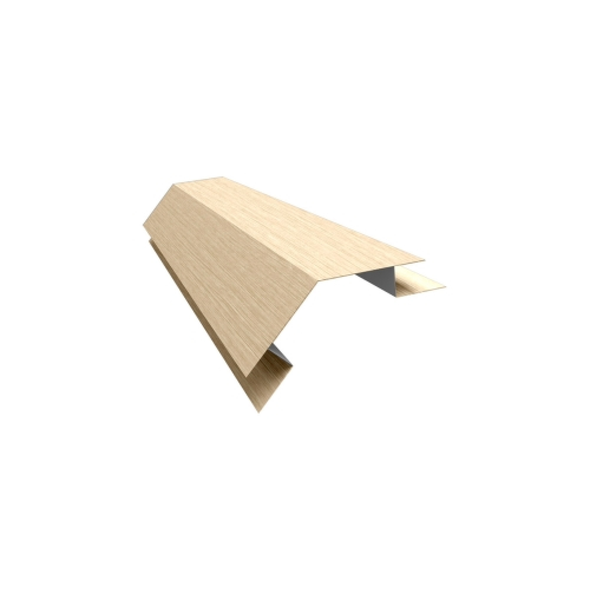 Планка угла внешнего сложного 135гр Экобрус Grand Line 0,45 Print Elite Milky Wood
