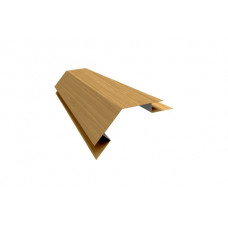 Угол внешний сложный 75х75 135гр 0,45 Print Elite Honey Wood