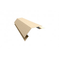 Угол внешний сложный 75х75 135гр 0,45 Print Elite Milky Wood