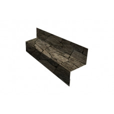 Отлив межэтажный 35 0,45 Print Elite King Stone