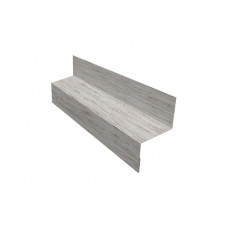 Отлив межэтажный 35 0,45 Print Elite Snow Wood