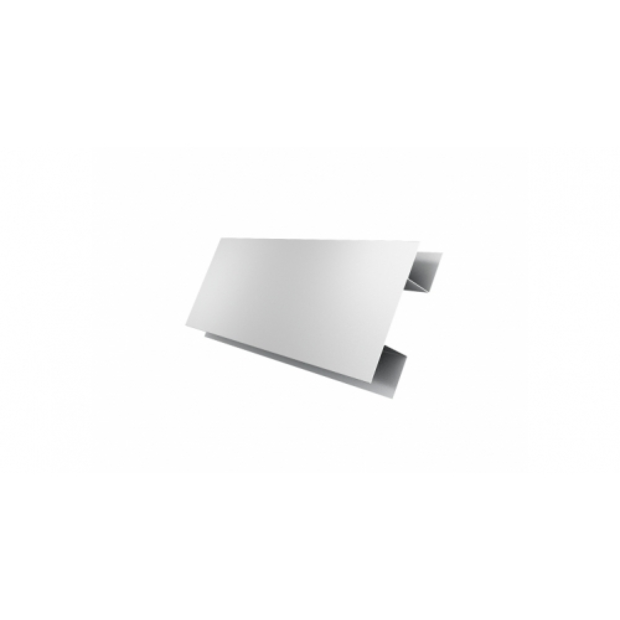 Планка H-образная 0,5 Satin с пленкой RAL 9003 сигнальный белый