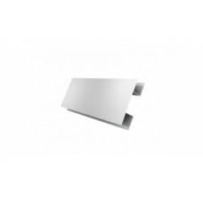 Планка H-образная 0,5 Satin с пленкой RAL 9003 сигнальный белый