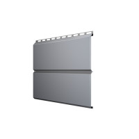 ЭкоБрус 0,345 0,5 Satin RAL 9006 бело-алюминиевый