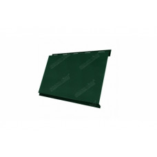 Вертикаль 0,2 classic 0,5 GreenCoat Pural BT с пленкой RR 11 темно-зеленый (RAL 6020 хромовая зелень)