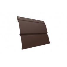 Квадро брус 0,5 Satin Matt с пленкой RAL 8017 шоколад
