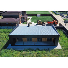 Вертикаль 0,2 line 0,5 Satin Matt с пленкой RAL 9005 черный
