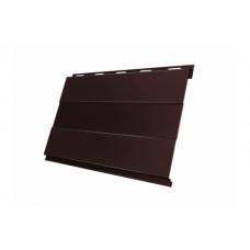 Вертикаль 0,2 Grand Line prof 0,5 Velur с пленкой RAL 8017 шоколад