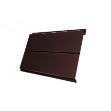 Вертикаль 0,2 Grand Line line 0,5 PurPro Matt 275 с пленкой RAL 8017 шоколад