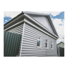 Блок-хаус new 0,5 Satin Matt с пленкой RAL 8004 терракота