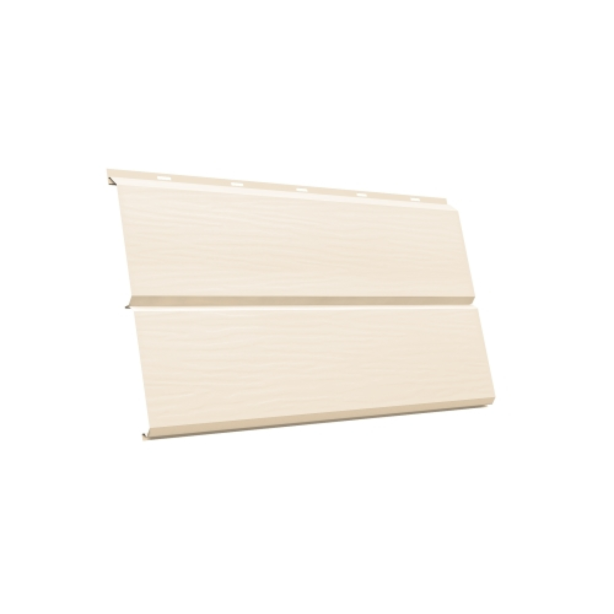 ЭкоБрус 3D 0,345 Grand Line 0,5 Satin с пленкой RAL 1015 светлая слоновая кость