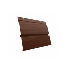 Квадро брус 0,45 Print Elite с пленкой Choco Wood