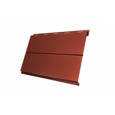 Вертикаль 0,2 Grand Line line 0,5 Velur с пленкой RAL 8004 терракота