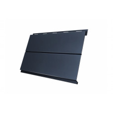 Вертикаль 0,2 line 0,5 Satin с пленкой RAL 7024 мокрый асфальт
