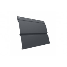 Квадро брус 0,5 Rooftop Matte с пленкой RAL 7024 мокрый асфальт