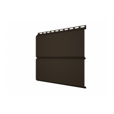 ЭкоБрус 0,345 Gofr Grand Line 0,5 Satin RR 32 темно-коричневый