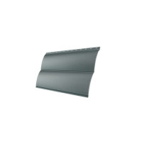 Блок-хаус new 0,5 Satin RAL 9006 бело-алюминиевый