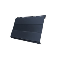 Вертикаль 0,2 prof 0,5 PurPro Matt 275 с пленкой RAL 7024 мокрый асфальт