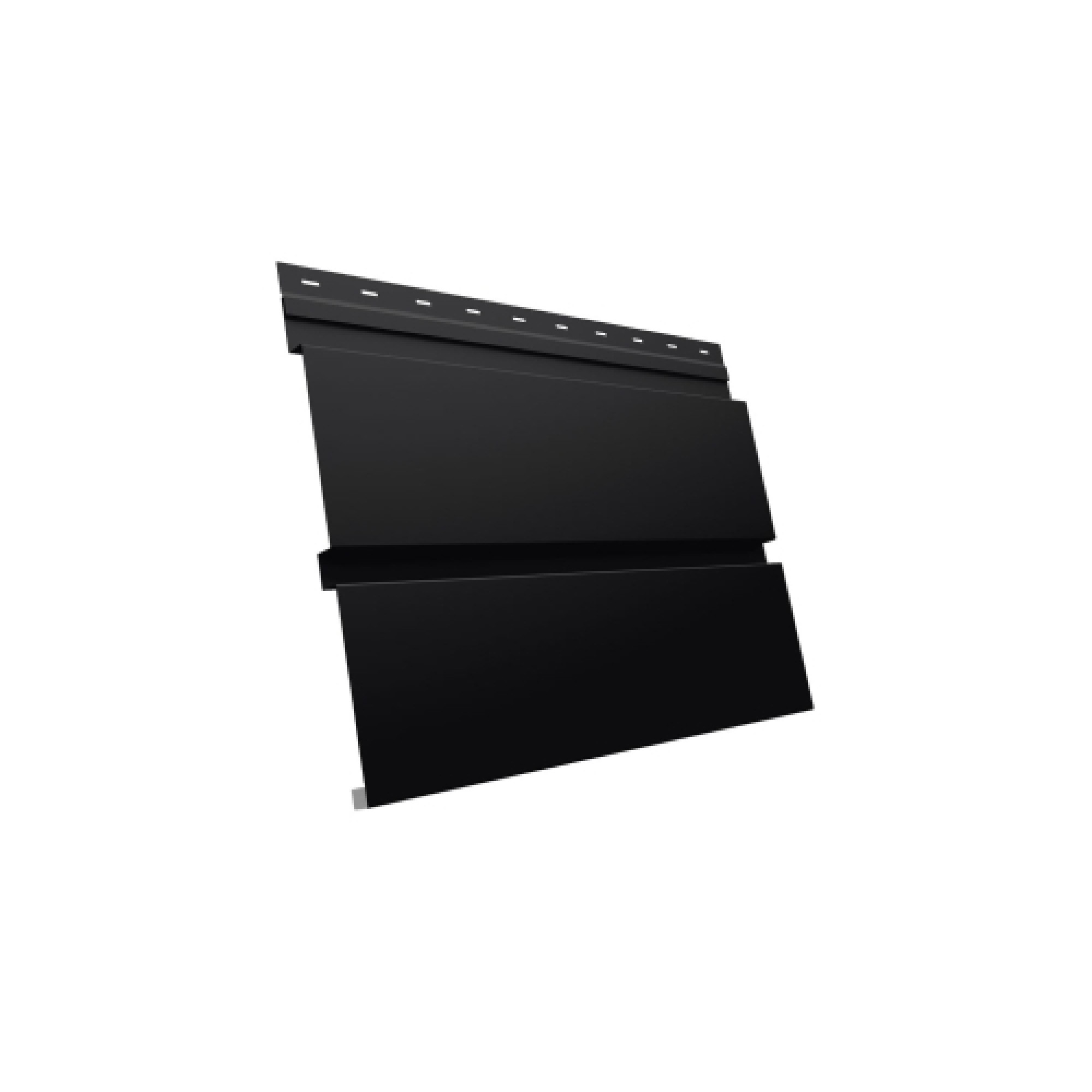 Квадро брус 0,45 Drap ST с пленкой RAL 9005 черный